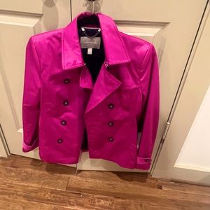 Banana republic, small, petite jacket, pink